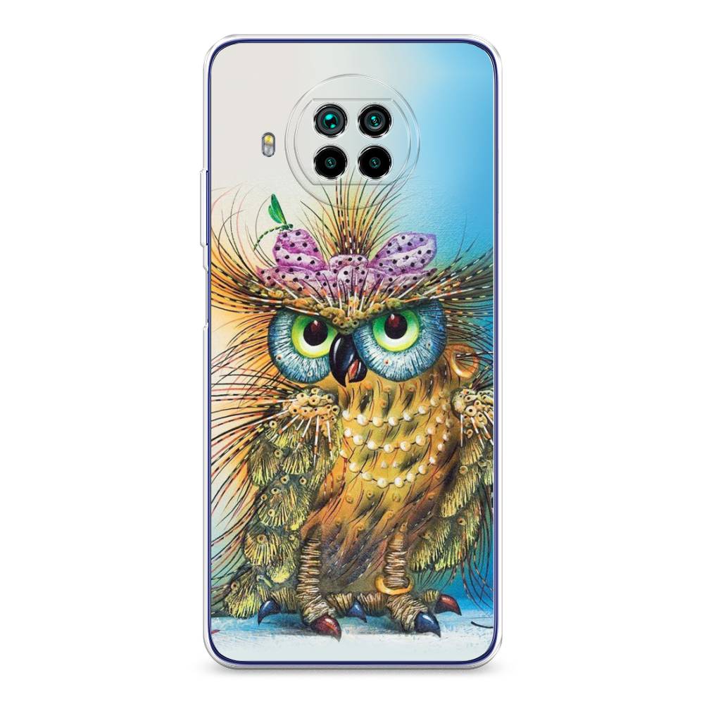 

Чехол на Xiaomi Mi 10T Lite "Модная сова", Коричневый;голубой, 39150-1