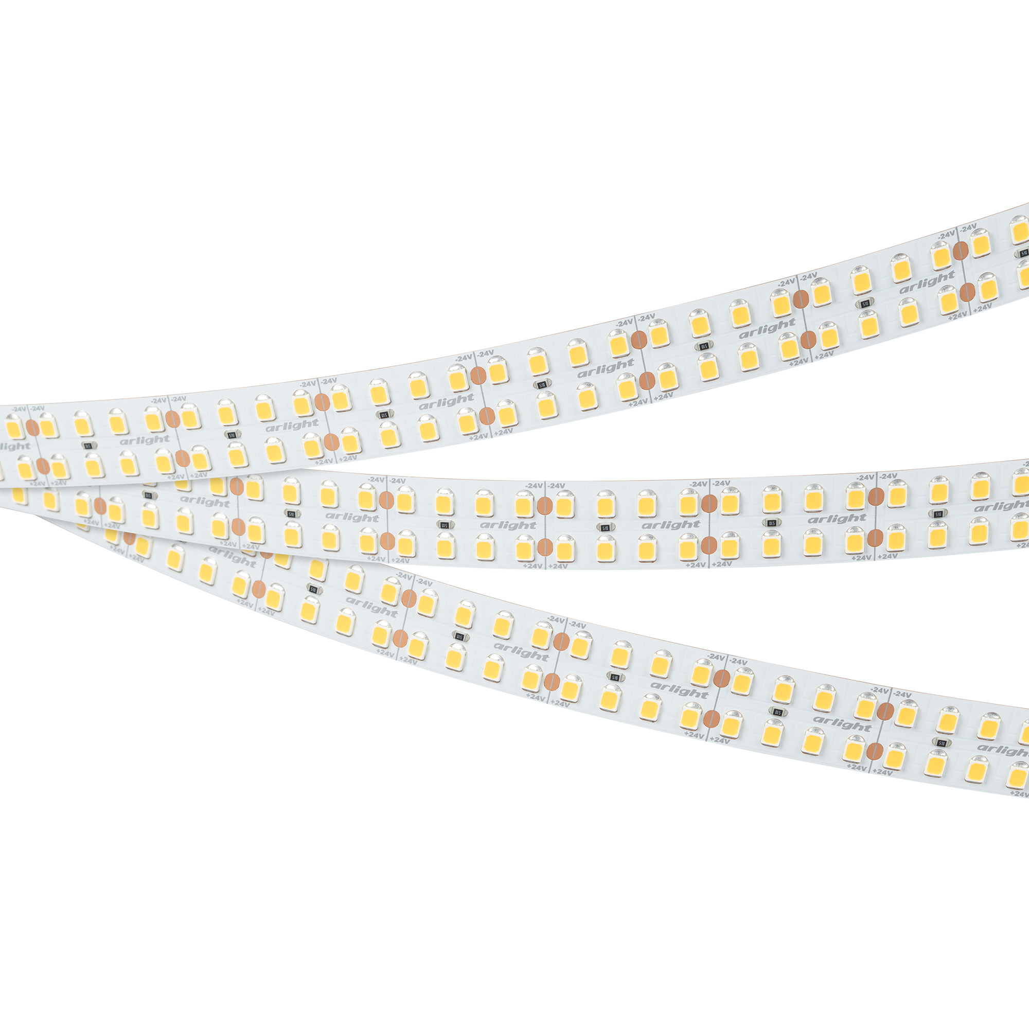 

Светодиодная лента Arlight RT-A320-15mm 24V Warm3000 CRI98 (24 W/m, IP20, 2835, 5m), 032613(2)