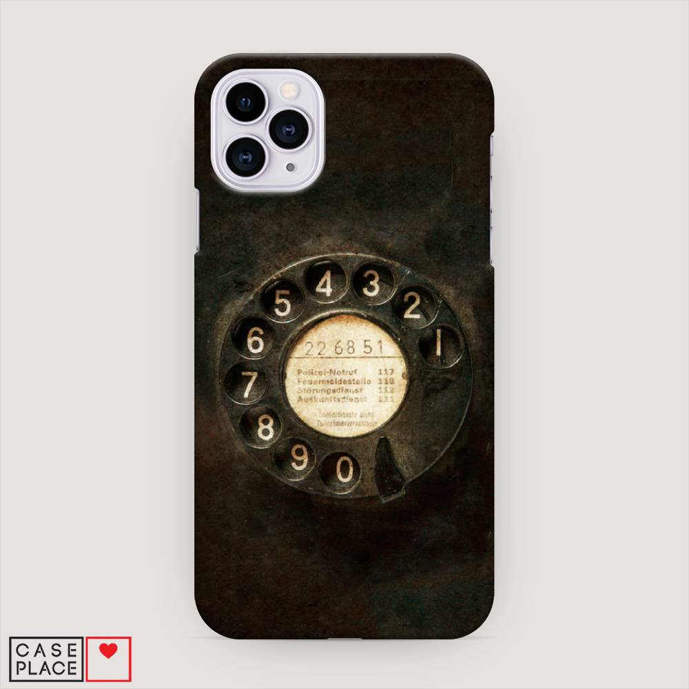 

Пластиковый чехол "Старинный телефон" на Apple iPhone 11 Pro, 12320-4