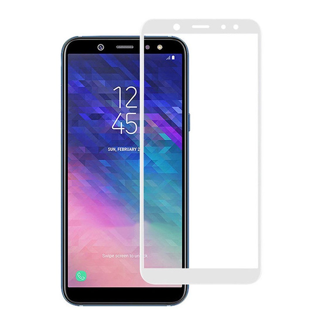 

5D защитное стекло для Samsung Galaxy A6 Plus (2018)