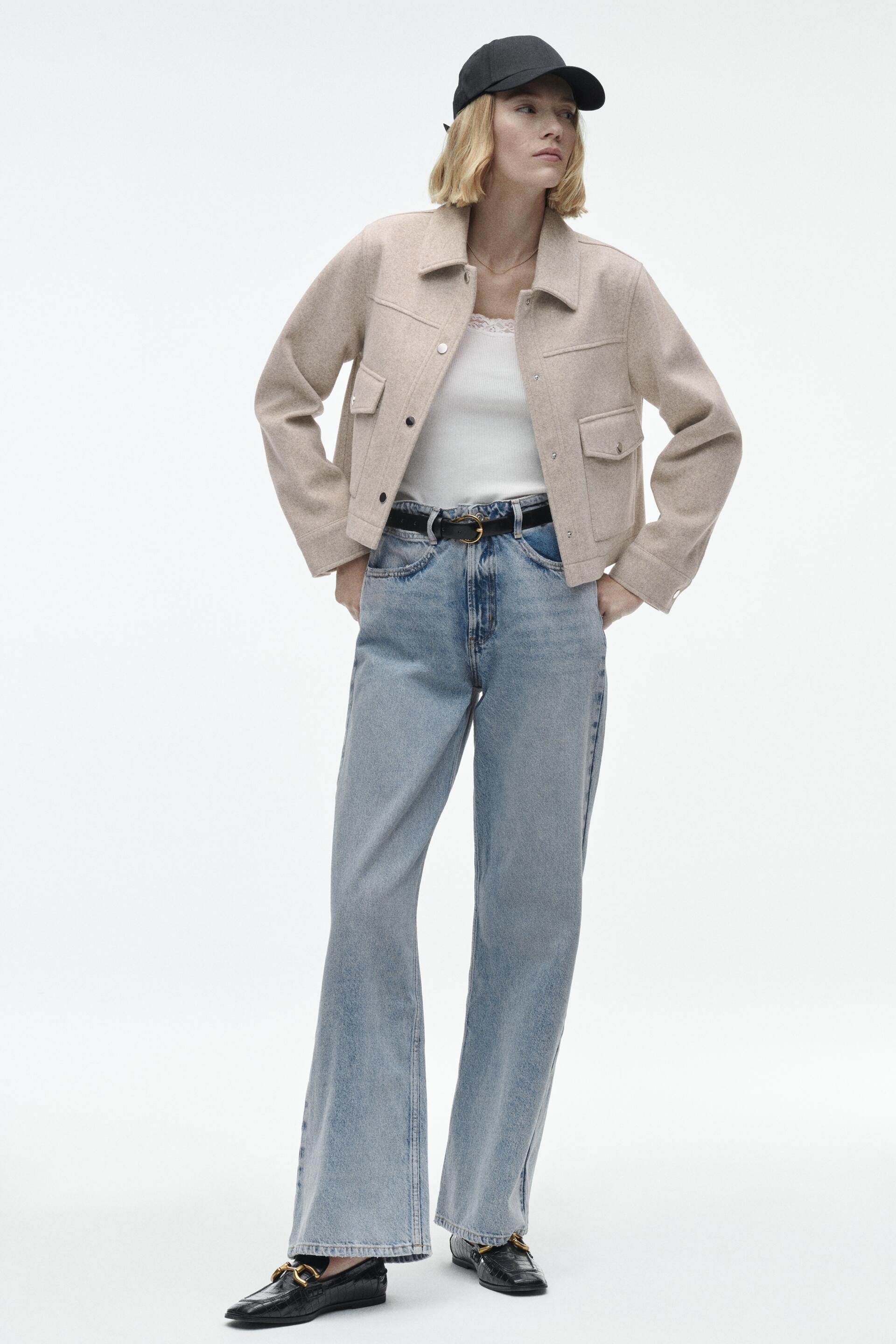 

Жакет женский ZARA 03046058 бежевый XS (доставка из-за рубежа), 03046058