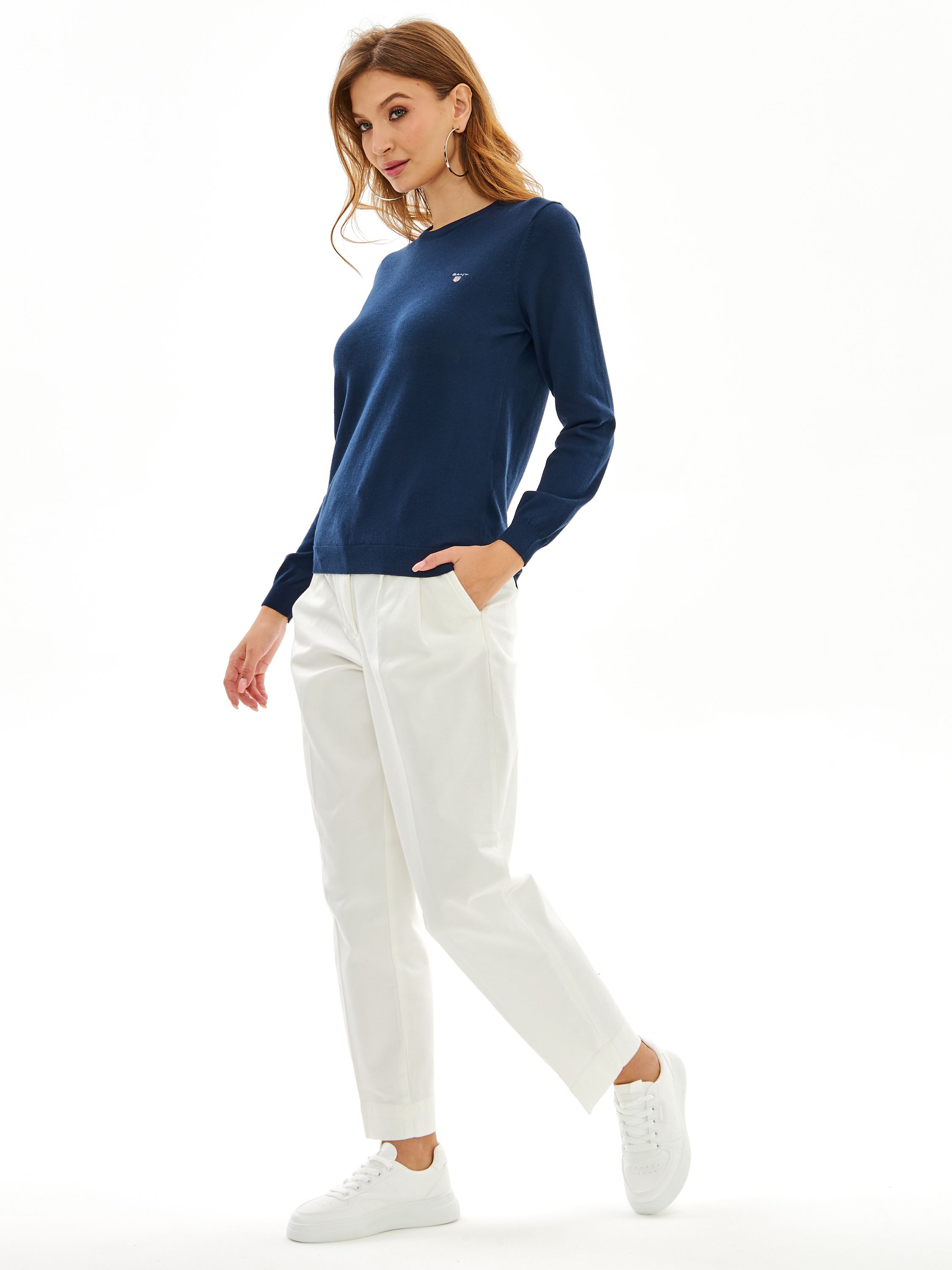 

Джемпер женский GANT 4804080 синий XL, 4804080