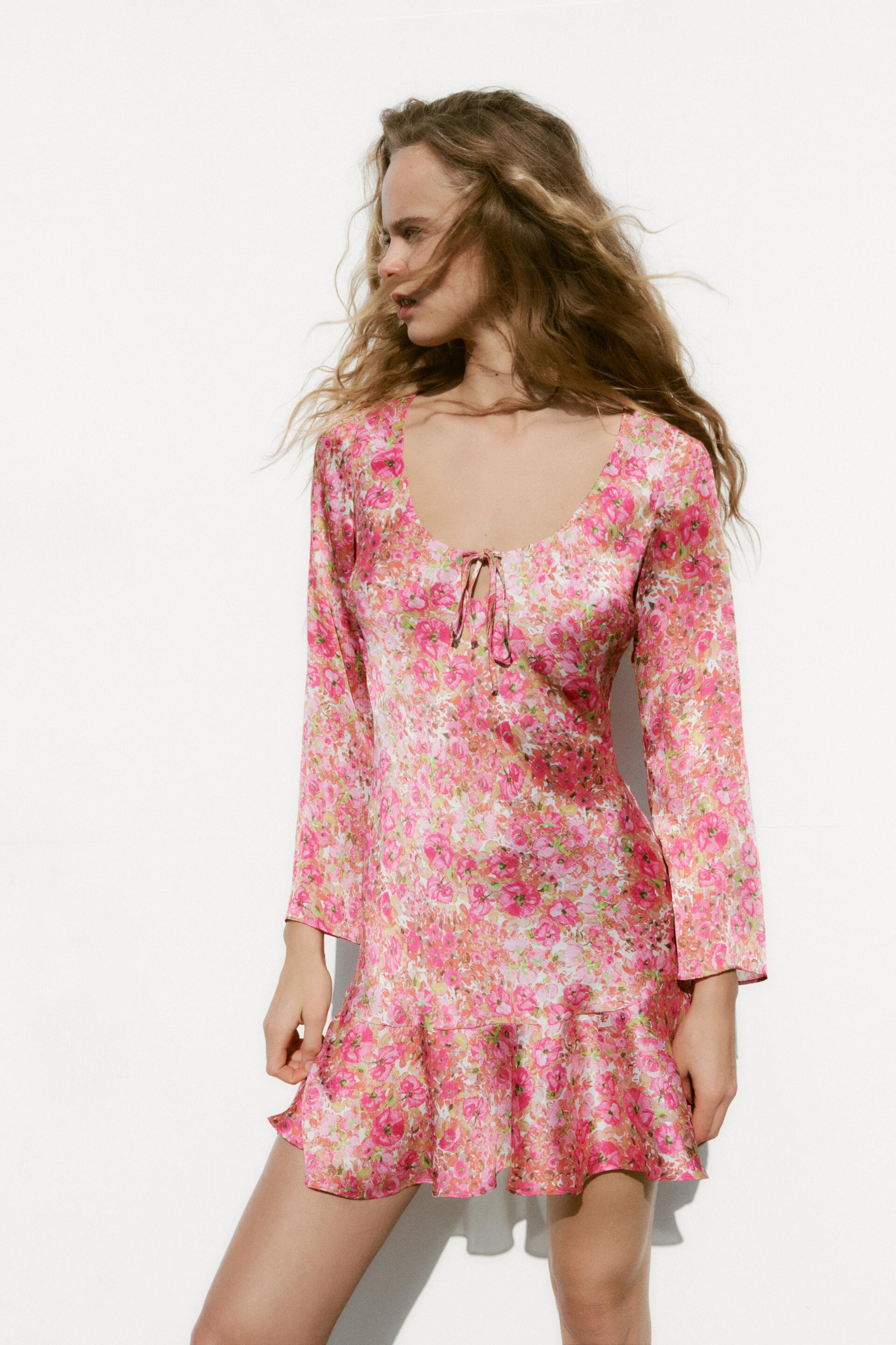 

Платье женское ZARA 02780127 разноцветное M (доставка из-за рубежа), Разноцветный, 02780127