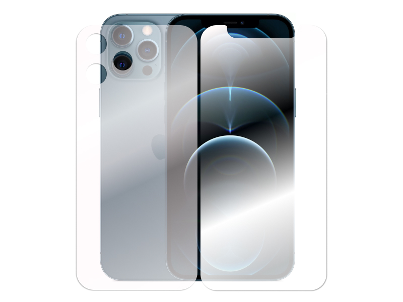 

Гибридное защитное стекло Krutoff для APPLE iPhone 12 Pro Max Front and Back 269612, APPLE iPhone 12 Pro Max