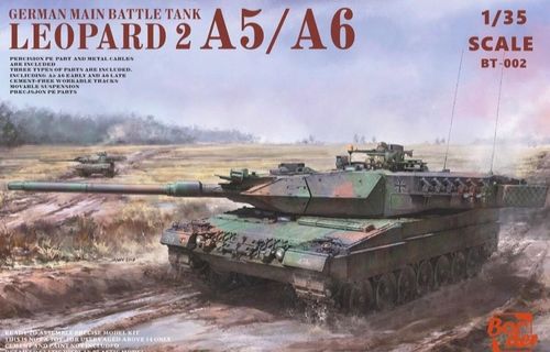 

Сборная модель Border Model 1/35 Танк Leopard 2A5/A6 BT-002