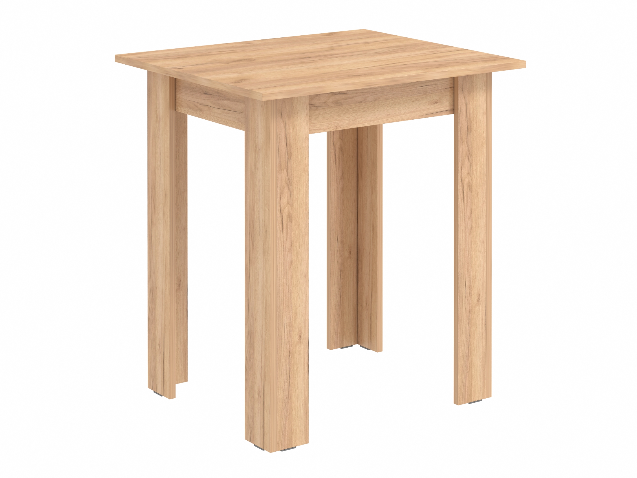 

Стол обеденный нераскладной BONMEBEL Классика мини 70х60х75 см, Дуб крафт золотой, Классика Мини