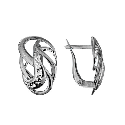 

Серьги из серебра Aquamarine 31694_925_р, 31694_925_р