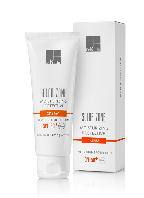 Защитный увлажняющий крем SPF 50+ - Solar Zone Moisturizing Protective Cream SPF 50+