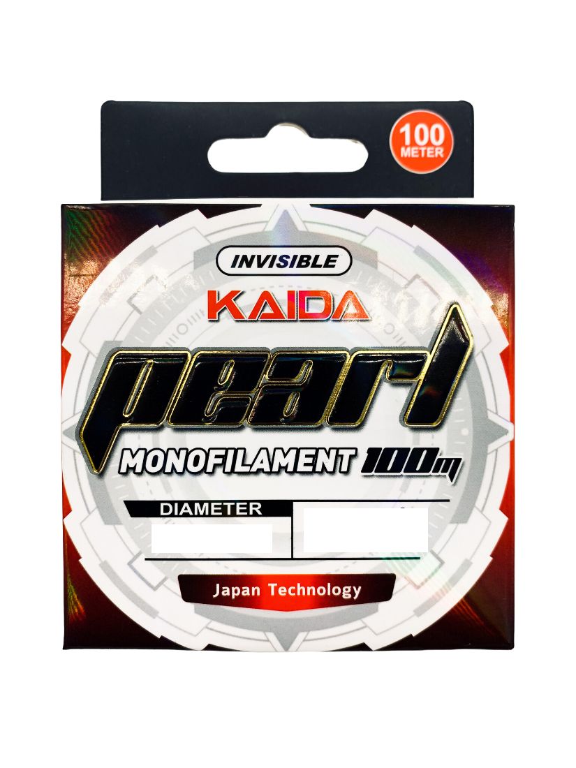 Леска Kaida PEARL 100м 0.35мм 12.54кг 27.65lb