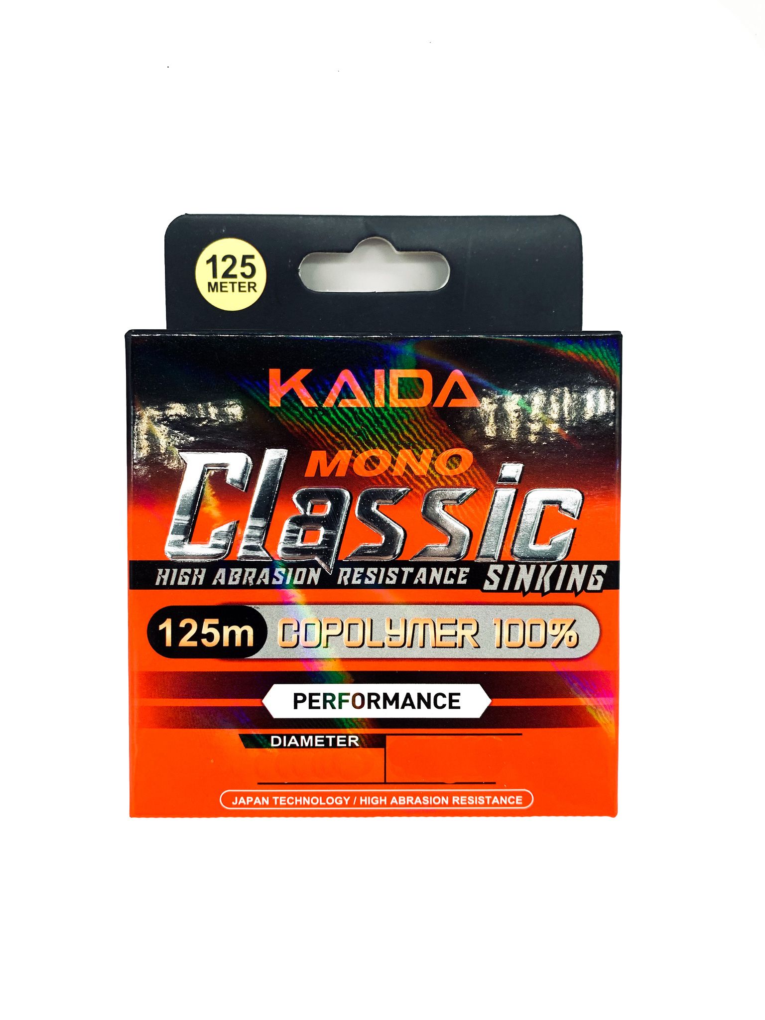 фото Леска kaida classic mono 125м 0.40мм 14.04кг 30.95lb