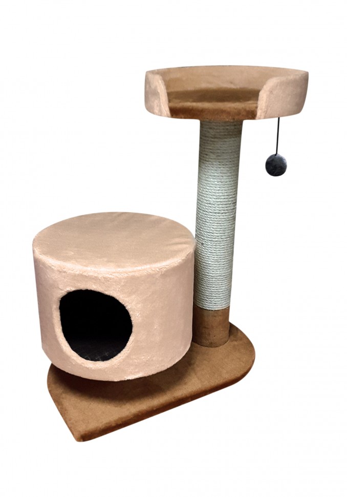 

Комплекс для кошек Lion, в ассортименте, 2 уровня, 55 х 35 см