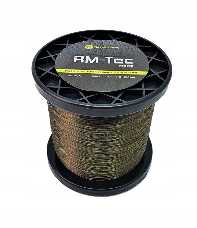 

Леска Ridge Monkey RM-Tec Mono 1200m 12Lb/0,35mm Brown
