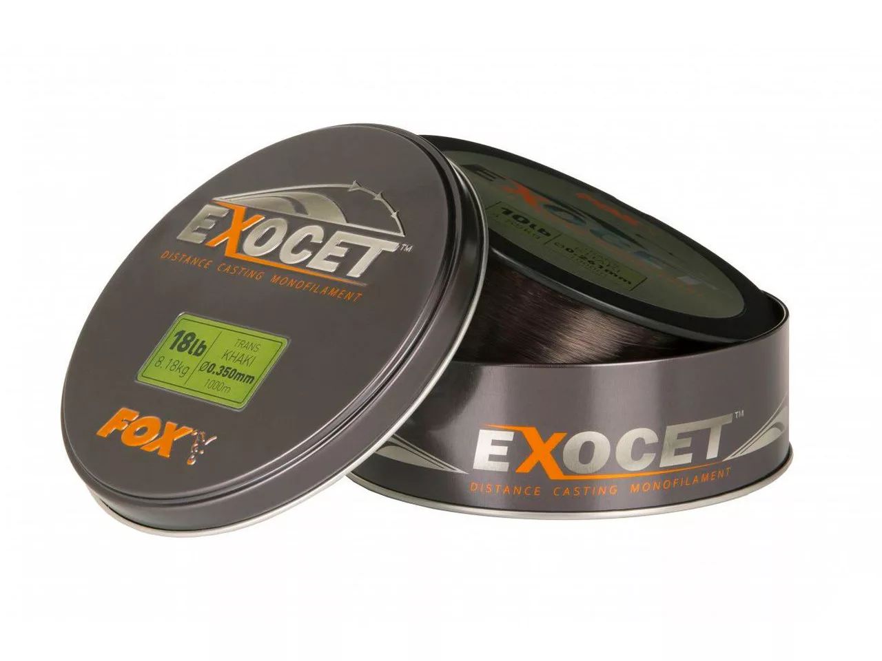 

Леска Fox Exocet Mono Trans Khaki 1000м 18Lb 0,350mm