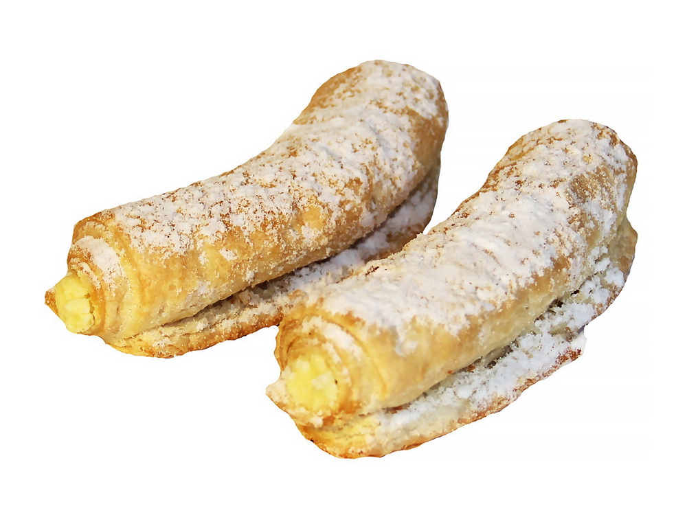 

Слойка с банановой начинкой 100 г