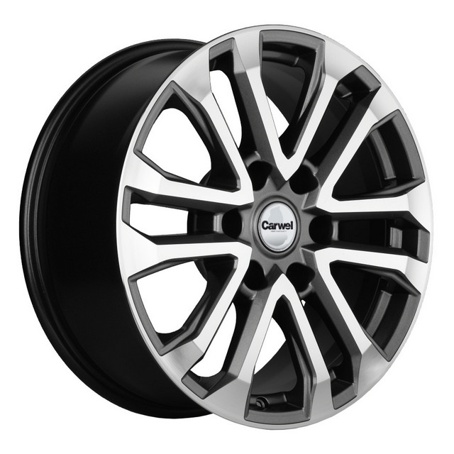 

Колесный диск Carwel Пур 1805 (AGR) 7.5xR18 ET45 6*139.7 D93.1, Серый