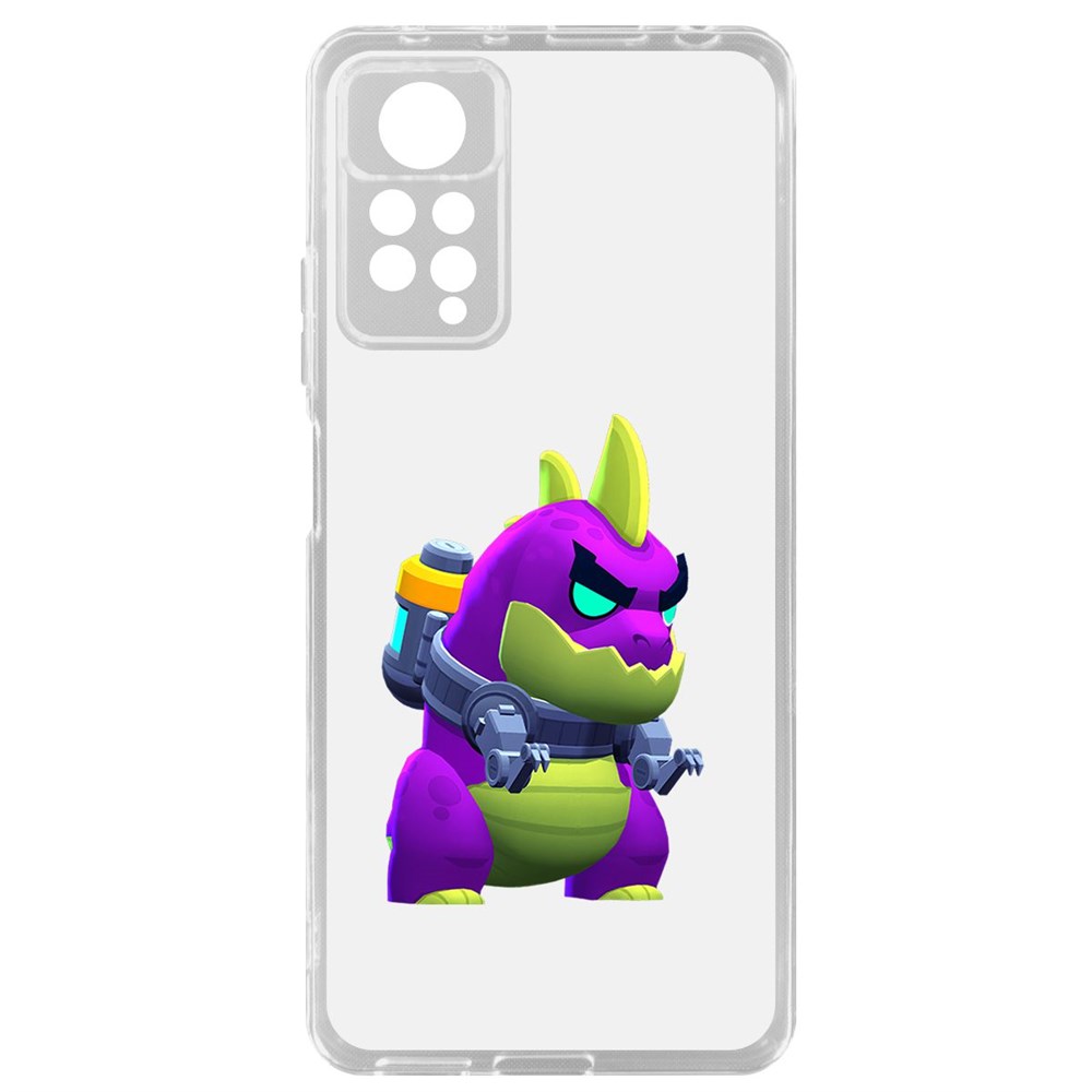 Чехол-накладка Brawl Stars-Мегамонстр для Xiaomi Redmi Note 11 Pro
