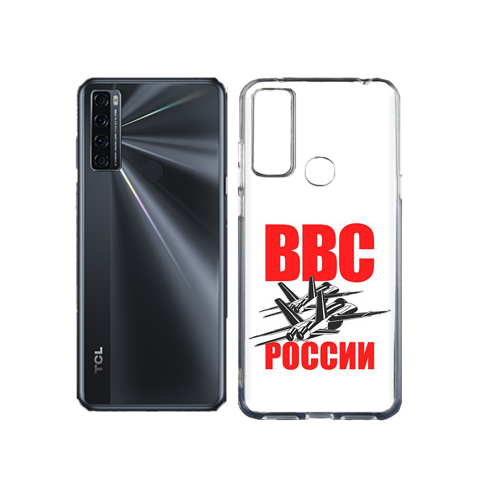 

Чехол MyPads Tocco для TCL 20L ввс, Прозрачный, Tocco