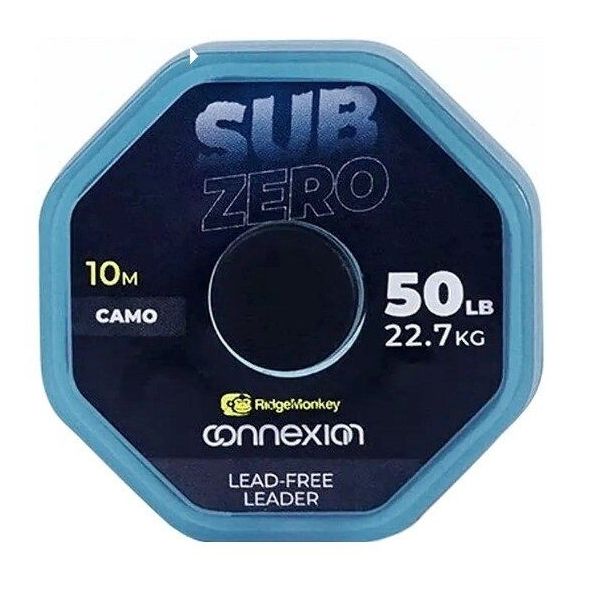 

Лидкор без свинц. серд. Ridge Monkey Connexion SubZero Lead Free Leader 10м 50Lb / 22,7kg