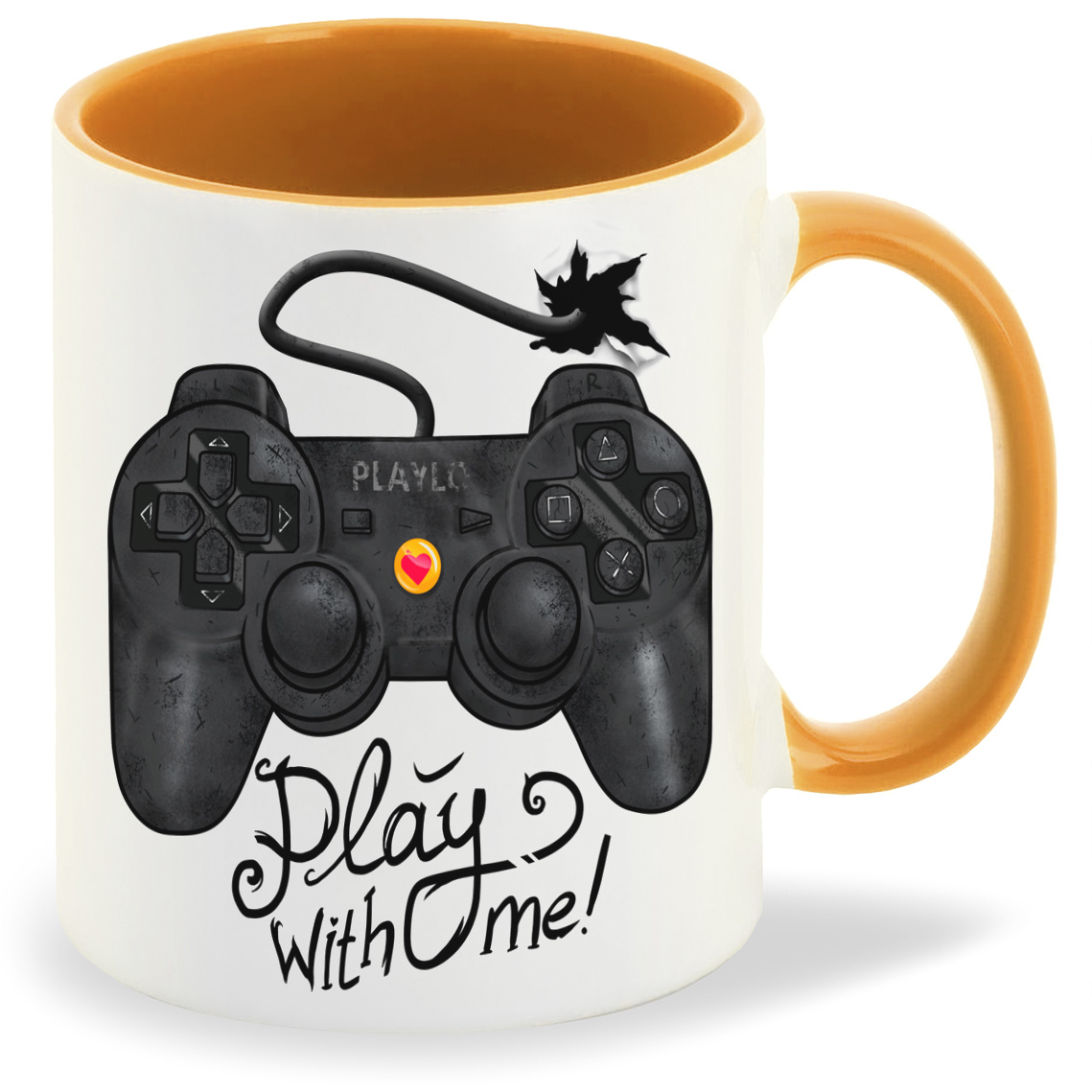 

Кружка CoolPodarok Прикол Джойстик Play with me, Прикол Джойстик Play with me