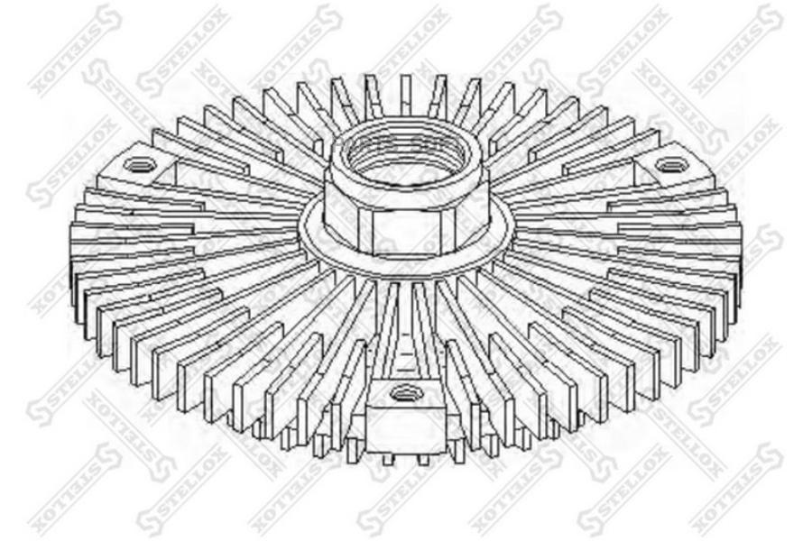 

STELLOX 30-00415-SX_муфта вентилятора!\ MB W163 3.2 M112 98-02 1шт