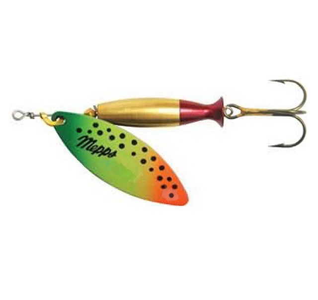 

Блесна для рыбалки вращающаяся Mepps AGLIA LONG HEAVY (16 / Gold/Tiger / 5 / золотой / 5, Золотистый;разноцветный, Aglia Long Heavy