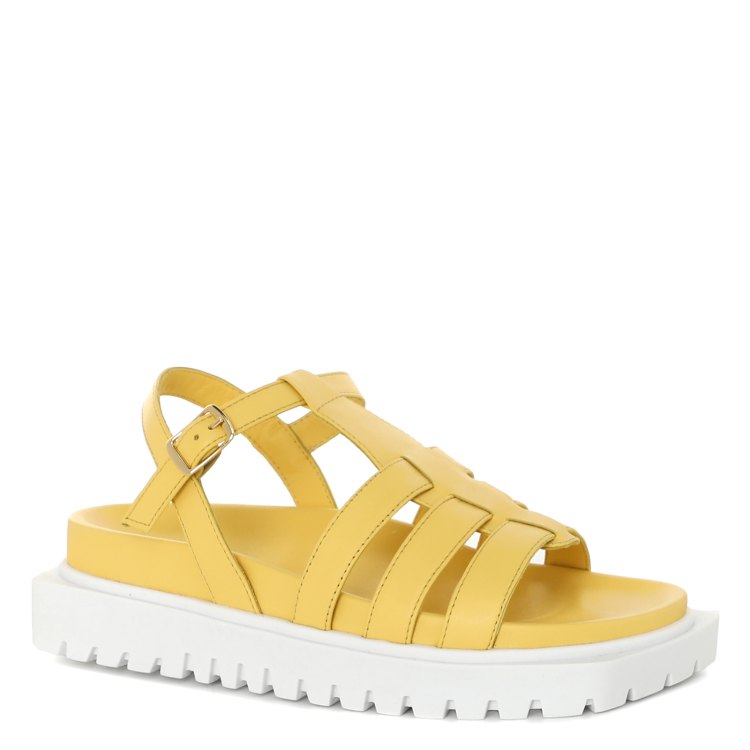 

Сандалии женские Tendance R02 желтые 38 EU, Желтый, R02