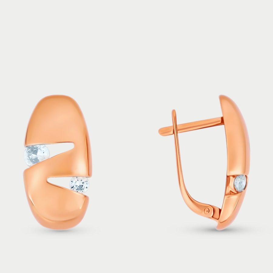 

Серьги из золота с фианитом GOLD CENTER 011412-1100, 011412-1100