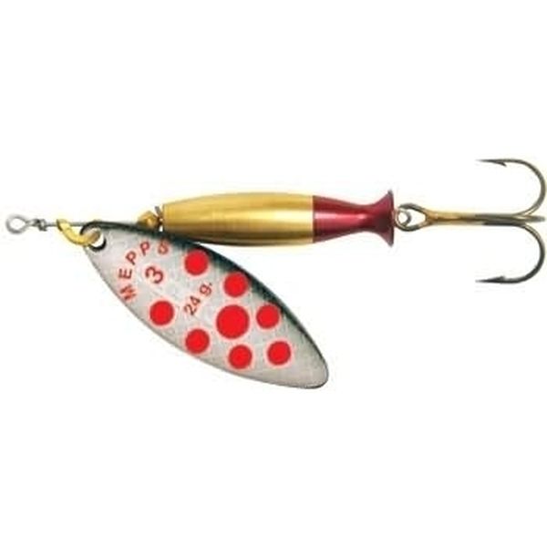 

Блесна для рыбалки вращающаяся Mepps AGLIA LONG HEAVY (8 / Silver/Red / 5 / серебристый /, Серебристый;красный, Aglia Long Heavy