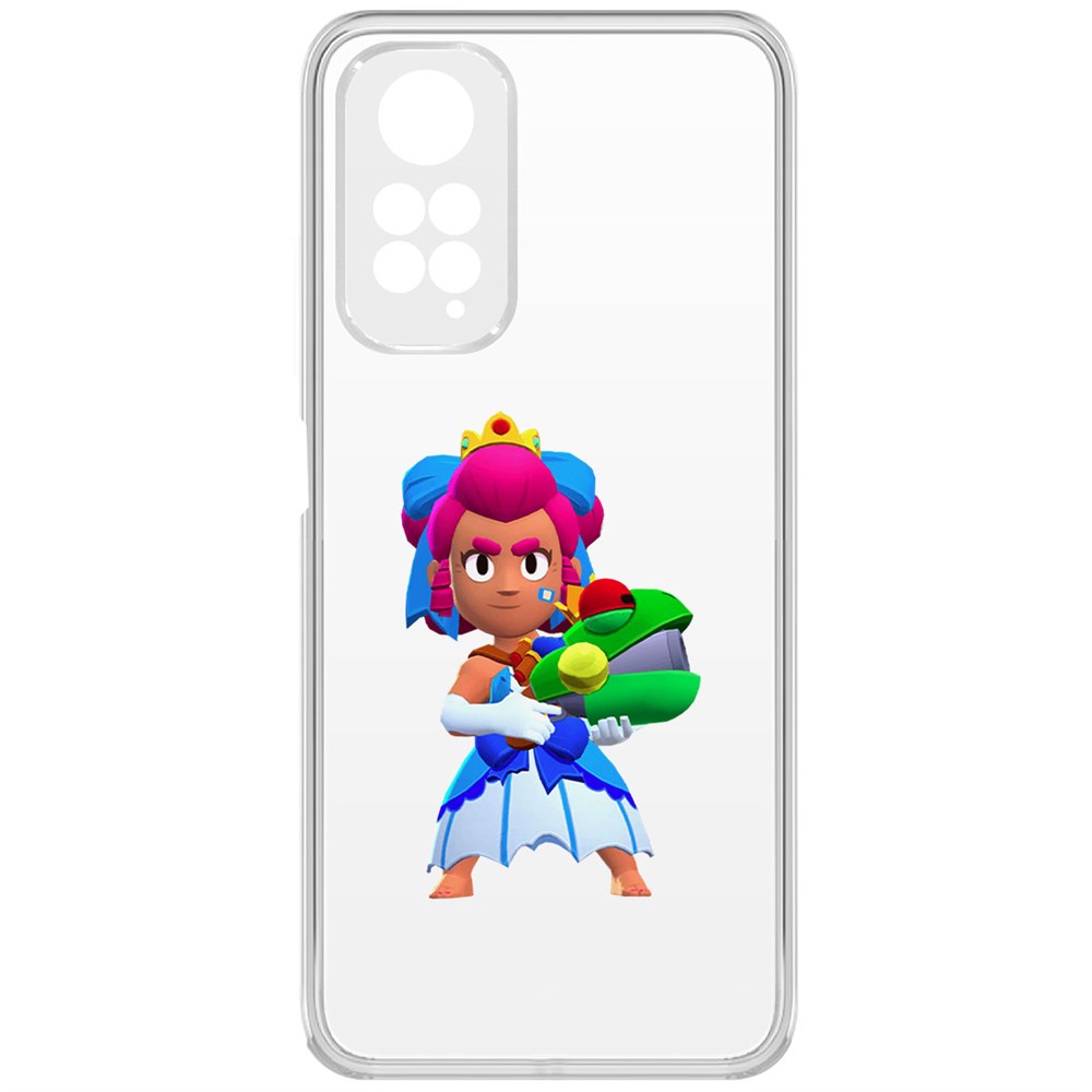 Чехол-накладка Brawl Stars-Принцесса Шелли для Xiaomi Redmi Note 11S
