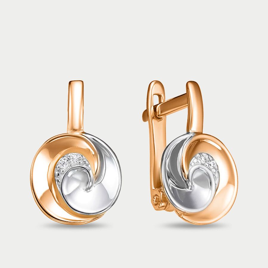 

Серьги из золота с фианитом GOLD CENTER 1200294, 1200294