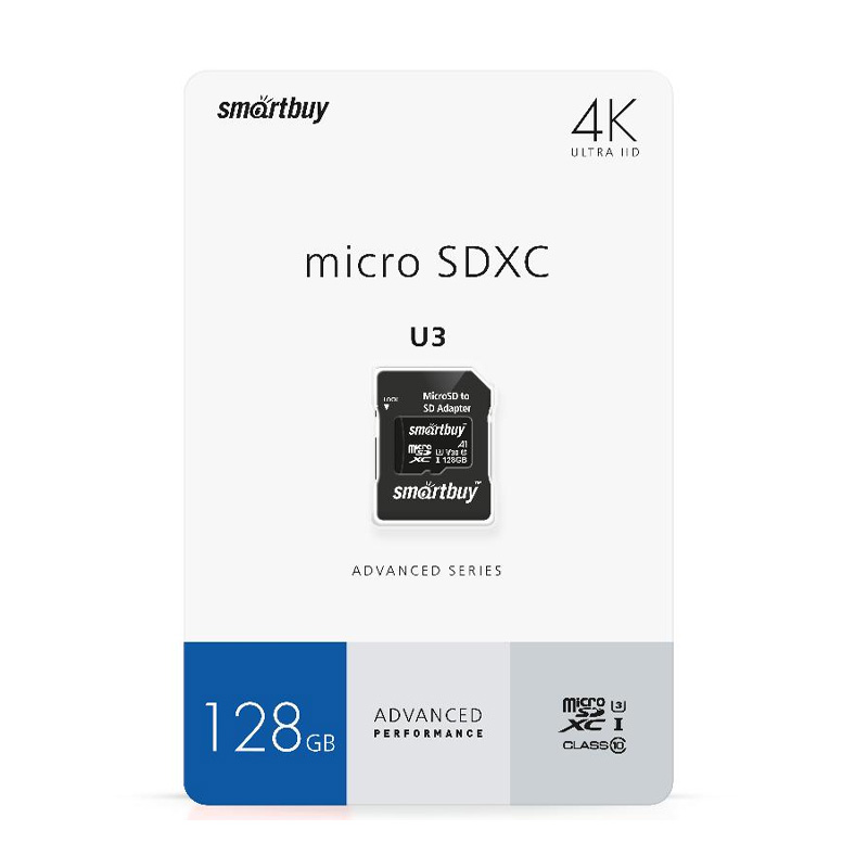 

Карта памяти Тайвань Micro SDXC 128Гб