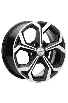 фото Колесный диск khomen wheels khw1606 (bf) 6.5xr16 et50 5*108 d63.3