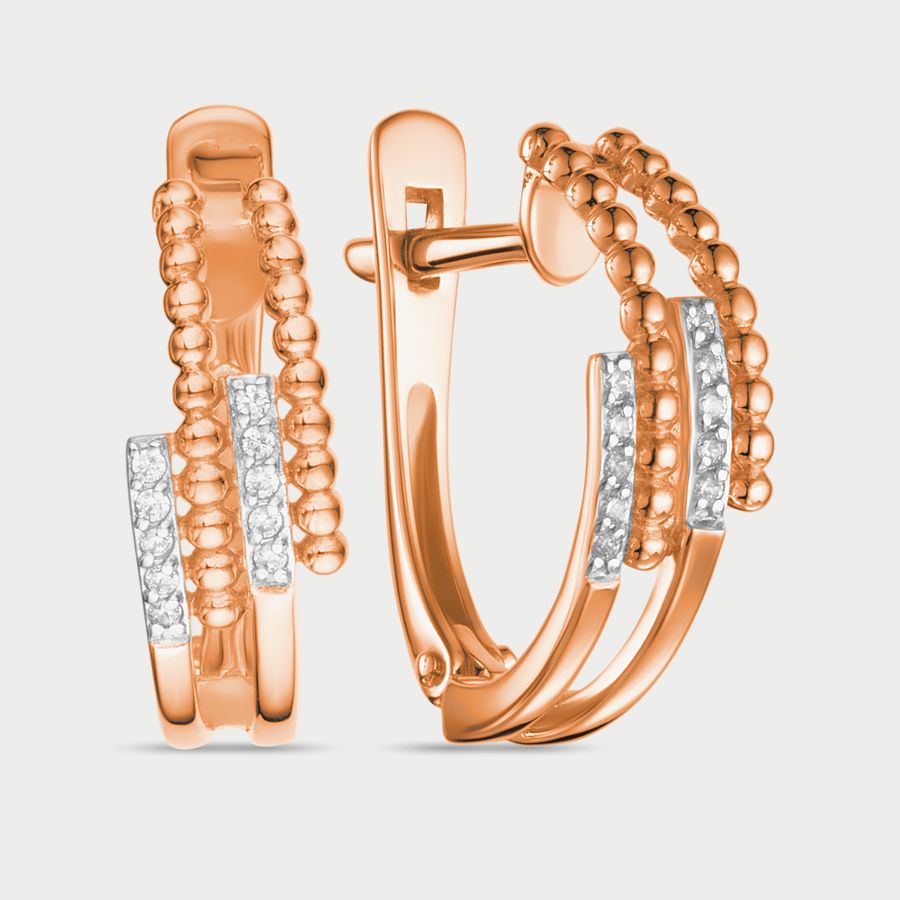 

Серьги из золота с фианитом GOLD CENTER с4688, с4688