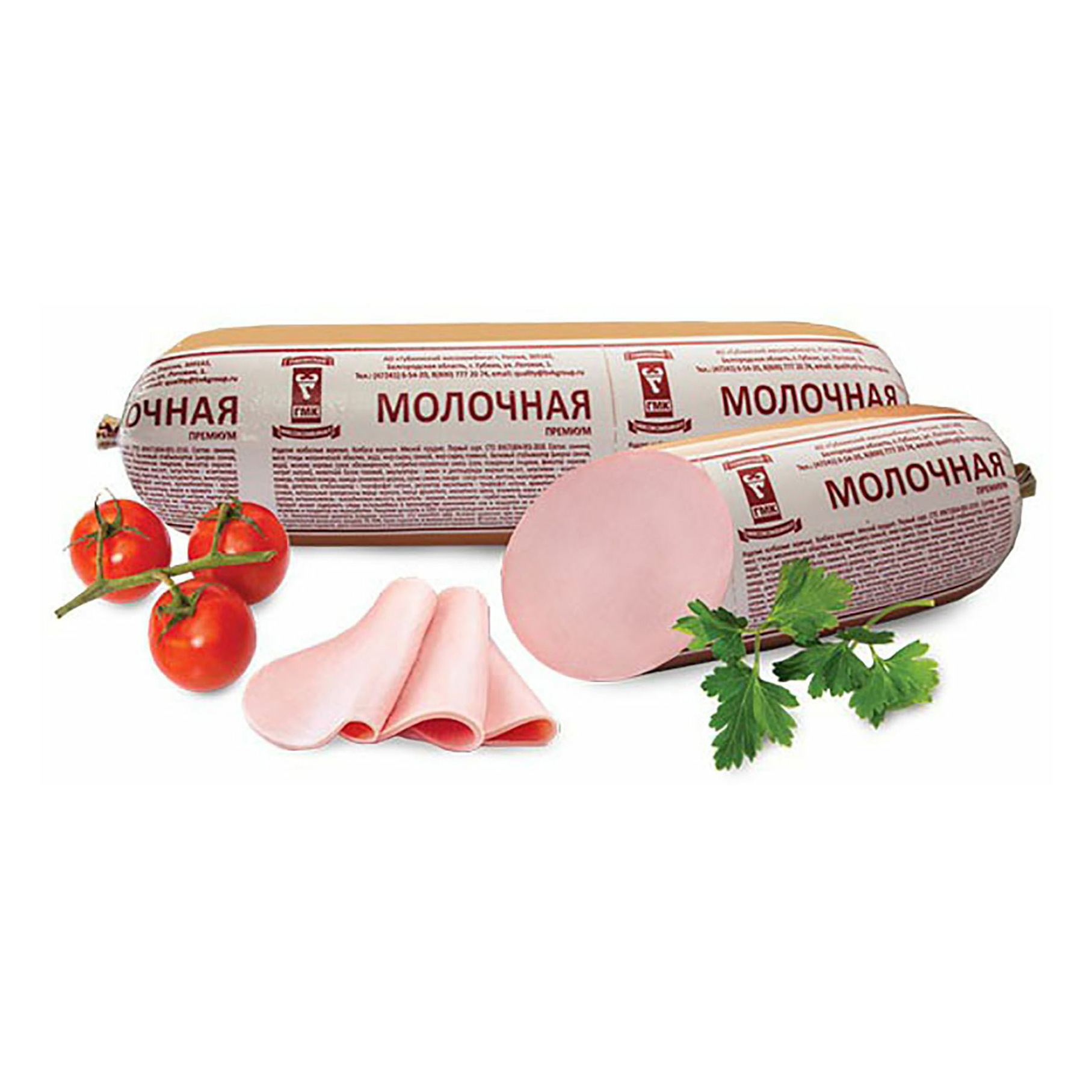 

Колбаса вареная Губкинский Мясокомбинат Молочная Премиум +-500 г