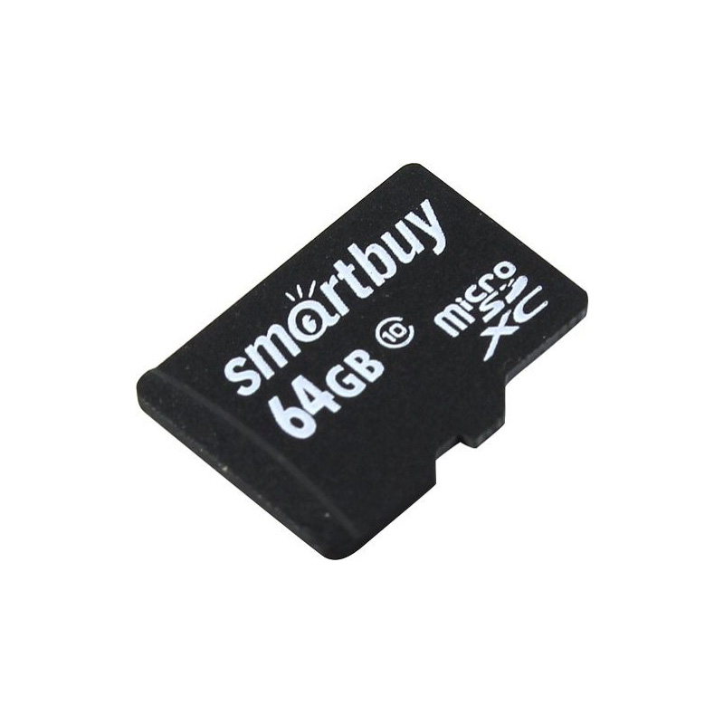 

Карта памяти MicroSDXC 64 Gb SmartBuy class 10 LE б/ад SB64GBSDCL10-00LE