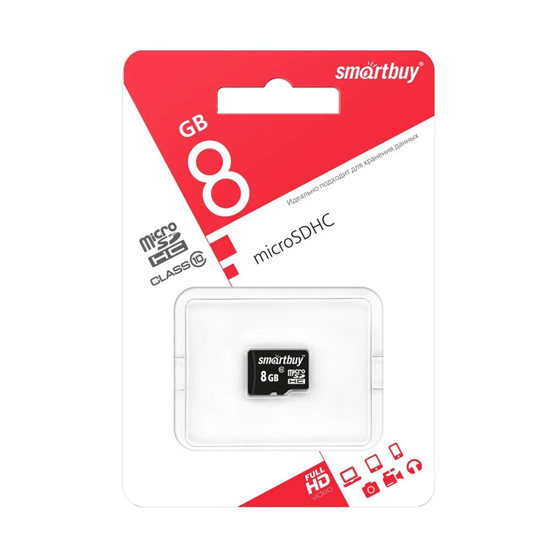 

Карта памяти Тайвань Micro SDHC 8Гб