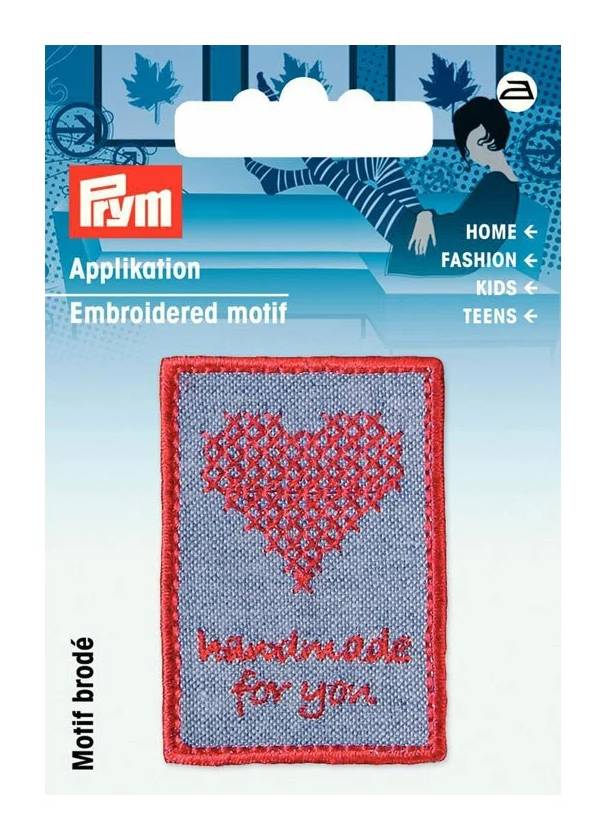 

Термоаппликация-эмблема Prym 926046 Handmade - Вышивка