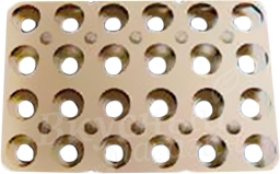 

Форма для капсул Тюльпан TRAY Novacart Spa 60914, Разноцветный
