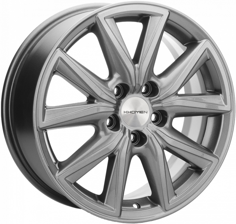 фото Колесный диск khomen wheels khw1706 (fs) 7xr17 et39 5*114.3 d60.1