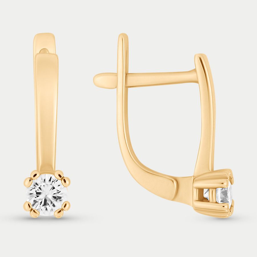 

Серьги из золота с фианитом GOLD CENTER л20850, л20850