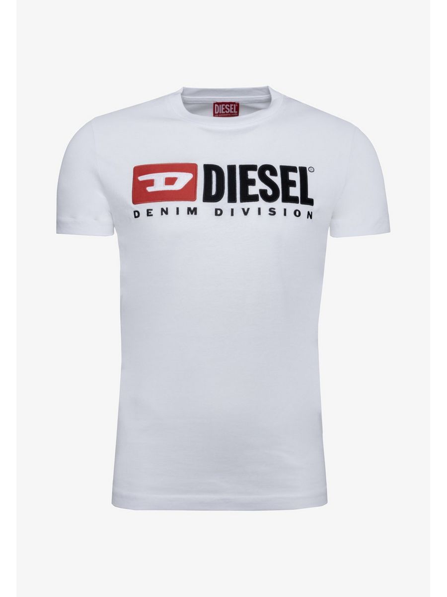 

Футболка унисекс DIESEL DI122O0KG белая XL, Белый, DI122O0KG