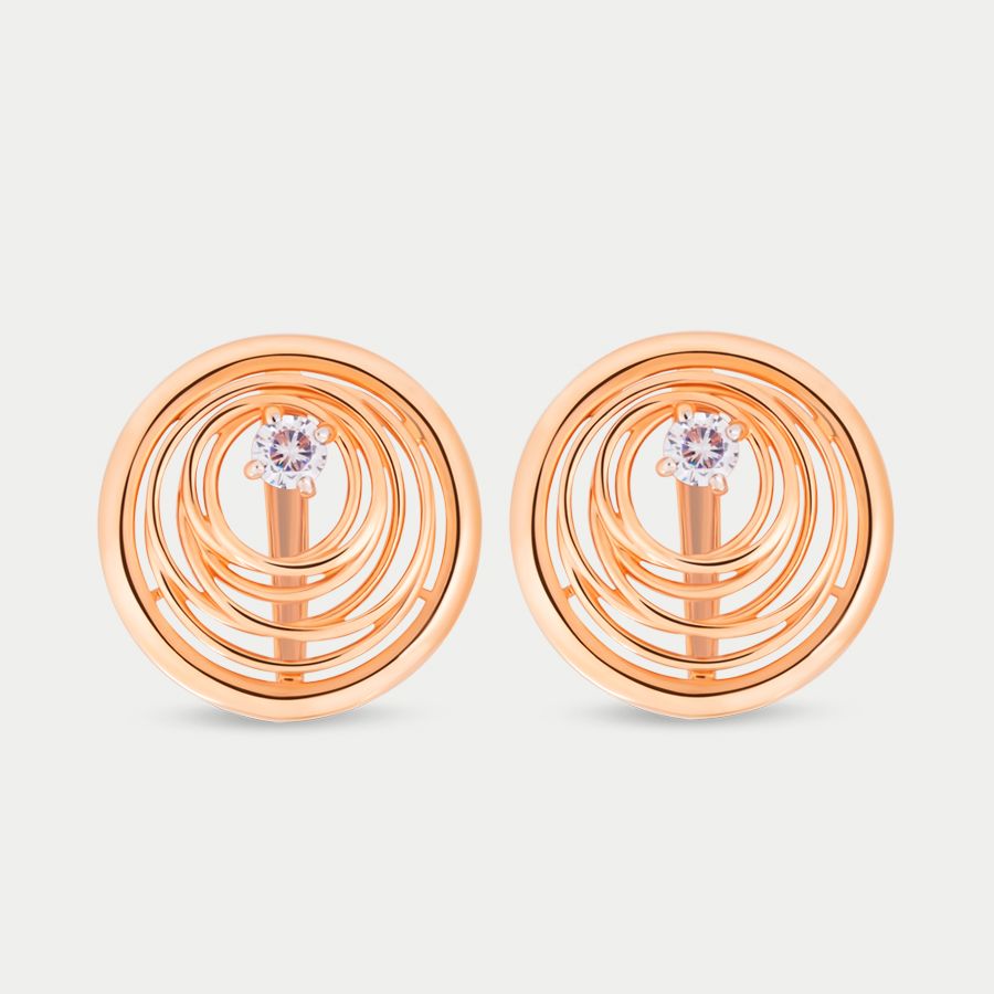 

Серьги из стали с фианитом GOLD CENTER 128432, 128432