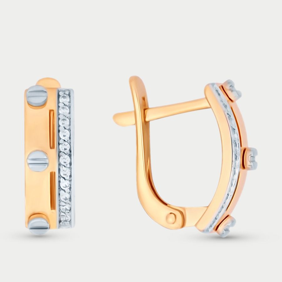 

Серьги из золота с фианитом GOLD CENTER с1459л, с1459л