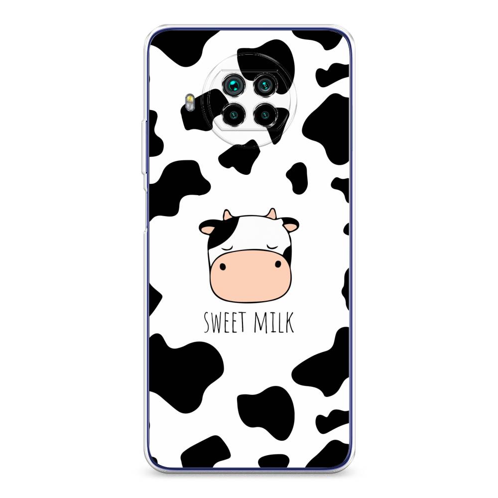 

Чехол на Xiaomi Mi 10T Lite "Sweet milk", Розовый;белый;черный, 39150-1