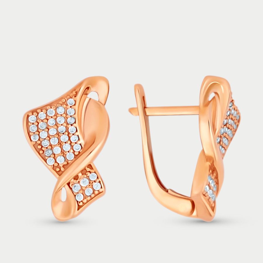 

Серьги из золота с фианитом GOLD CENTER 11241, 11241