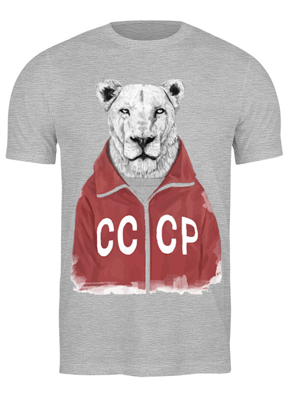 

Футболка мужская Printio Ссср серая S, Серый, Ссср