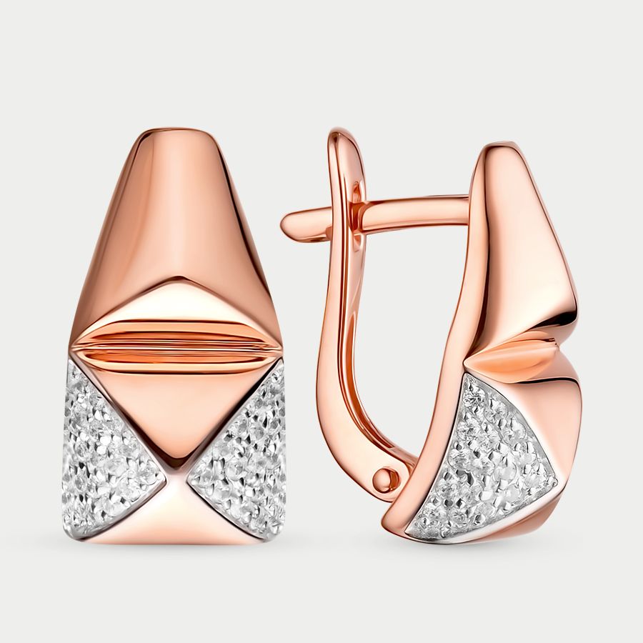 

Серьги из золота с фианитом GOLD CENTER с4324, с4324