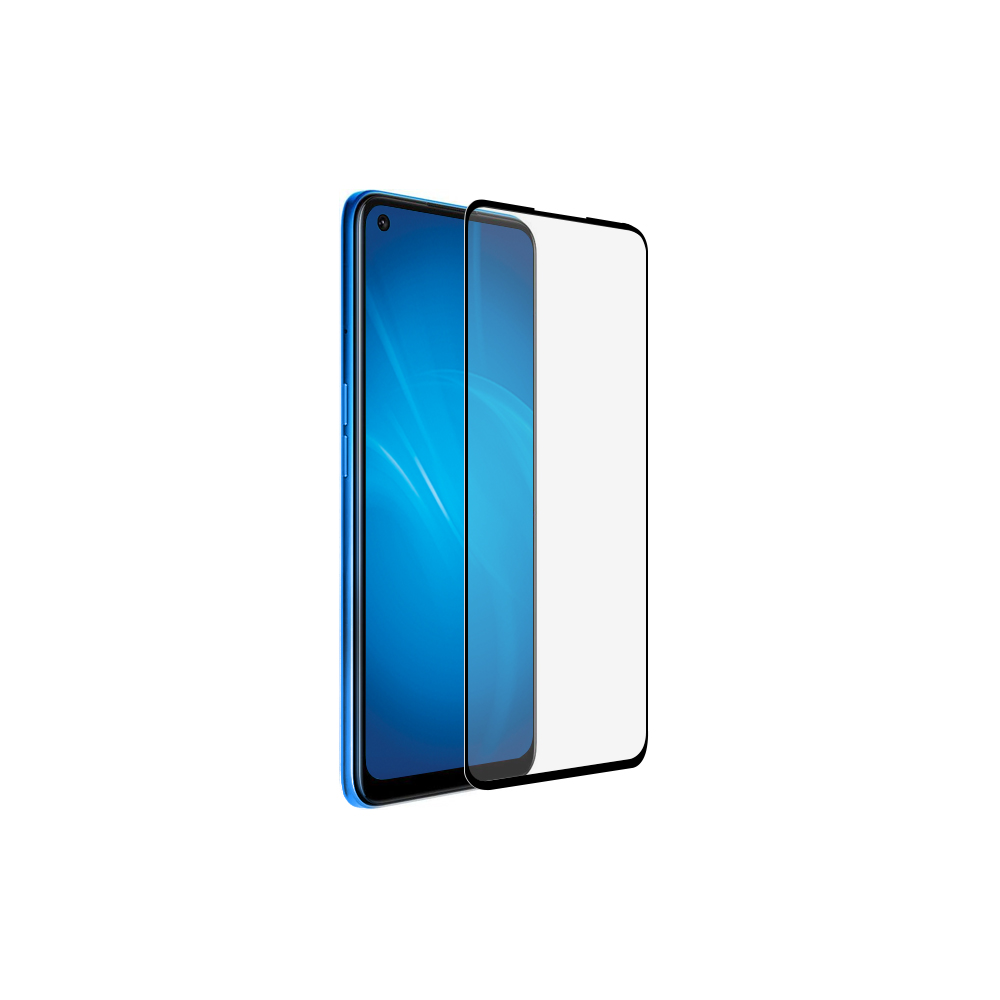 

Защитное стекло DF для Oppo A55 (oColor-29) (DF oColor-29 (black)), Для Oppo A55 (oColor-29)