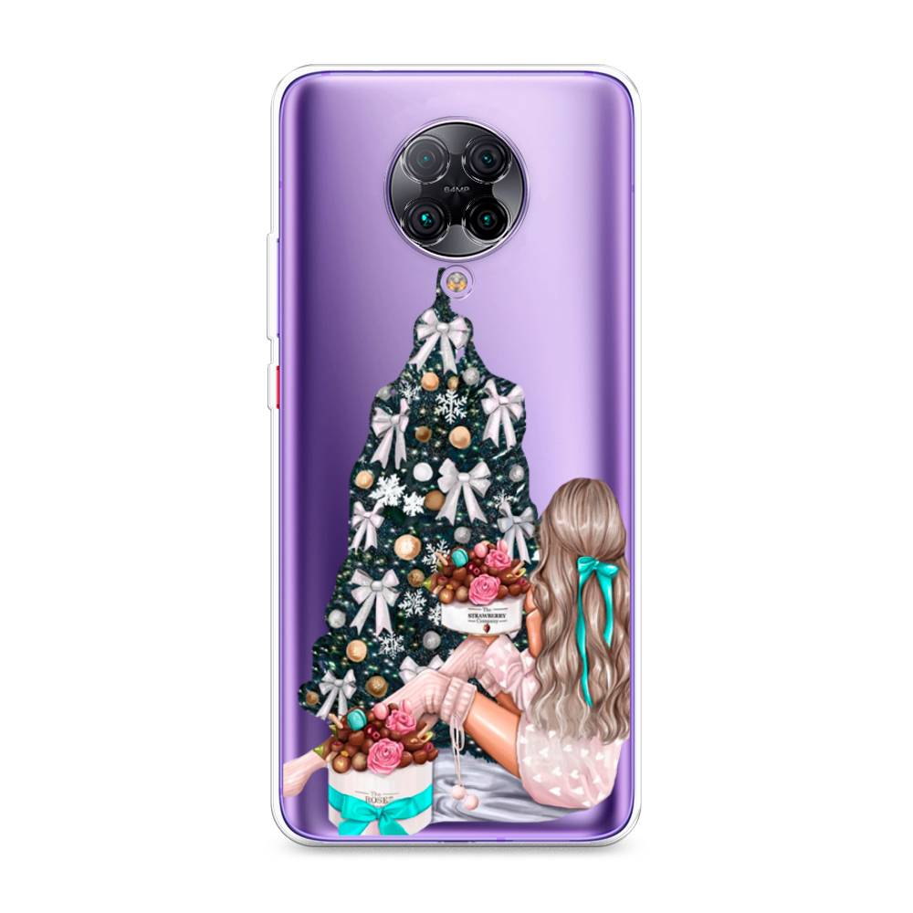 

Чехол на Xiaomi Redmi K30 Pro/Poco F2 Pro "New Year", Зеленый;бежевый;голубой, 38850-5