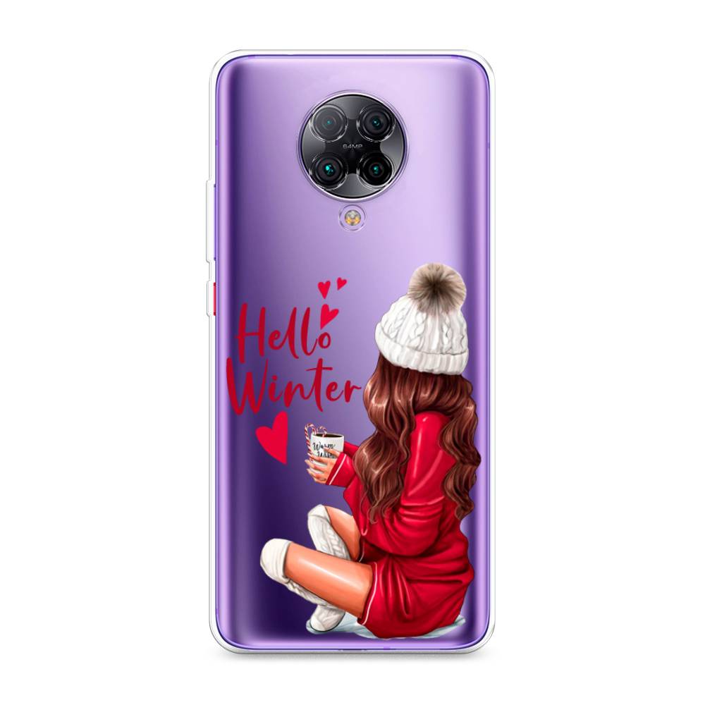 

Чехол на Xiaomi Redmi K30 Pro/Poco F2 Pro "Hello winter", Красный;белый;коричневый, 38850-5